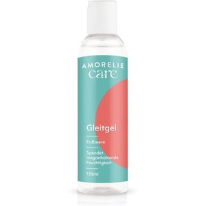 AMORELIE Care »Gleitgel Erdbeere« – 150 ml