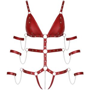 Body ouvert mit 6 abnehmbaren Fesseln