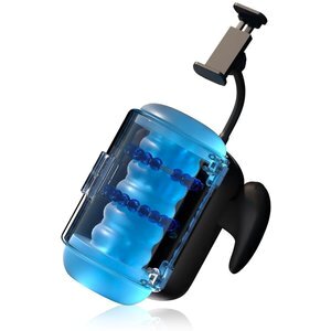BLOWCAST »Wingman Plus« Silikon-Masturbator mit Massage-Perlen & Heizfunktion