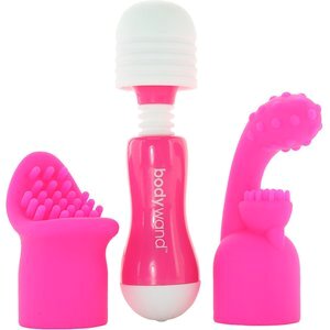 Bodywand – Wiederaufladbare Mini Mit Aufsätzen – Rosa