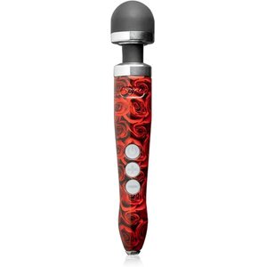 Doxy - Die Cast 3R Rechargeable Wand Massager Rose Pattern