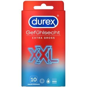 Durex Gefühlsecht XXL Extra Gross - 10 Kondome
