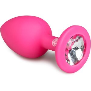 Diamond Analplug klein - pink