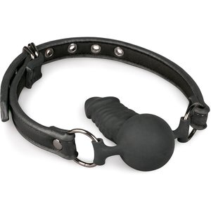 Easytoys Fetish - Ballknebel mit Silikonschwanz