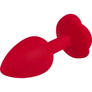 Analplug mit rosenförmiger Basis, 7 cm