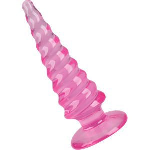 Analplug mit Spiralstruktur, 11 cm