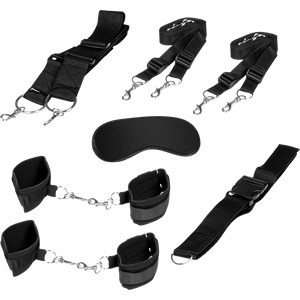 Bondage Fessel-Set, 7 Teile