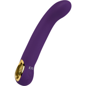 Eleganter G-Punkt-Vibrator aus Silikon, 21 cm