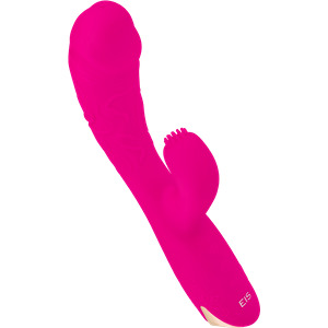 Eleganter Rabbitvibrator aus Silikon, 22 cm