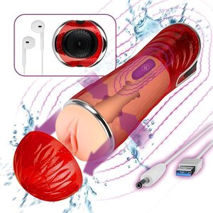 Elektrischer Masturbator mit Audiofunktion, 22,5 cm