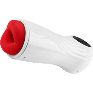 Elektrischer Oral-Masturbator mit Audiofunktion, 22 cm