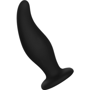 Gebogener Analplug, 12 cm