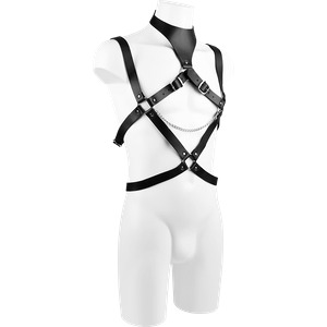 Harness in Leder-Optik