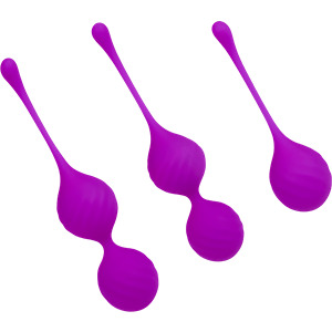 Liebeskugeln aus Silikon, 3-tlg.