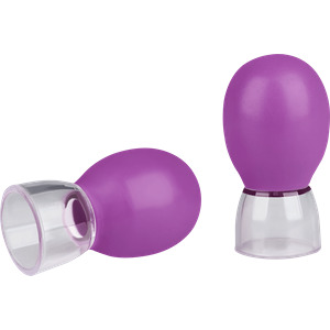 Nippelpumpen mit Pumpball, 1 Paar