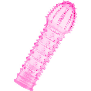 Penishülle mit weichen Noppen, 15 cm