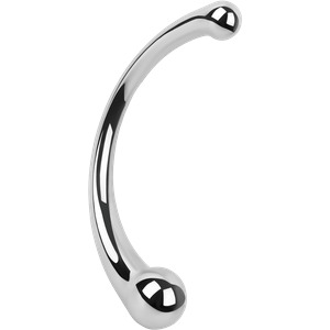 Prostata-Stimulator aus Edelstahl, Größe M, 18,3 cm