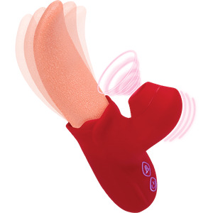 Rabbitvibrator Lickaholic, 17,5 cm
