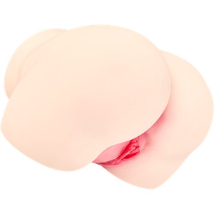 Realistischer Masturbator mit 2 Liebesöffnungen, 16 cm