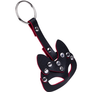 Schlüsselanhänger im BDSM-Maskendesign
