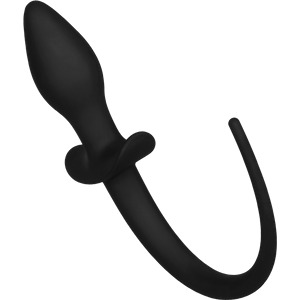 Silikon-Analplug mit Schwänzchen, 30 cm