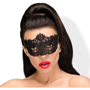 Spitzenmaske mit Blumenmuster