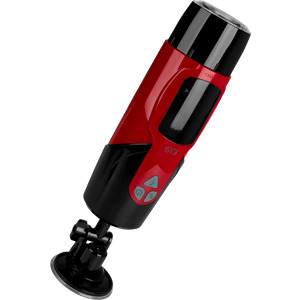 Turbo-Stroker mit abnehmbaren Saugfuß, 27 cm