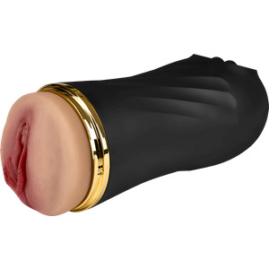 Vagina-Masturbator mit Vibration, 25 cm