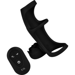 Vibro-Penisring mit Fernbedienung, 3,2-3,8 cm