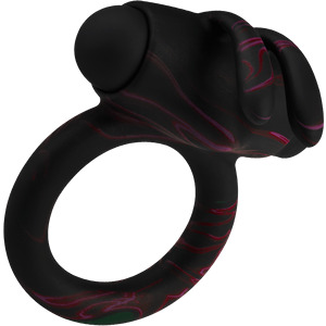 Vibro-Penisring mit Klitorisreizer, 3,5-5 cm