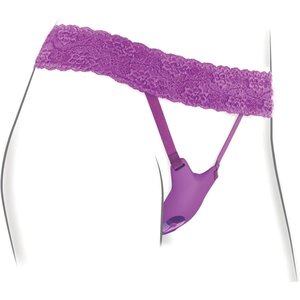 Vibro-String „Ultimate G-Spot Butterfly Strap-on“ mit Fernbedienung