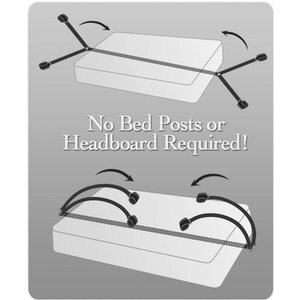 Bettfesseln „Bed Bindings Restraint Kit“, aus reißfestem Polyamid