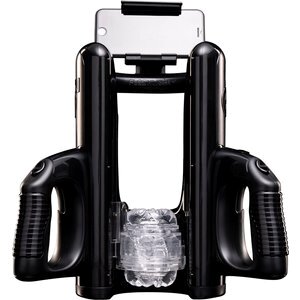Masturbator-Adapter „Quickshot Launch“ mit Smartphone-Halterung