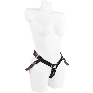 Strap On Harness aus Denim