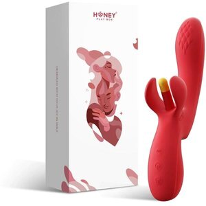 HoneyPlayBox – Fortexa Klopfender A-Spot Vibrator – Rot