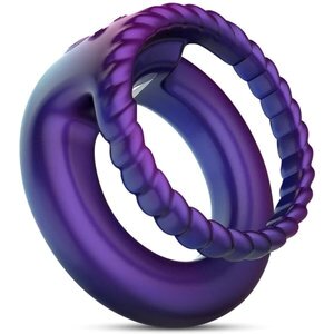 Hueman - Jupiter Vibrierender Cockring - Lila