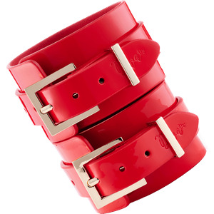 High Gloss Bondage Wrist Cuffs