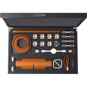 LOCKINK - Bondage & Fessel-Set - braun