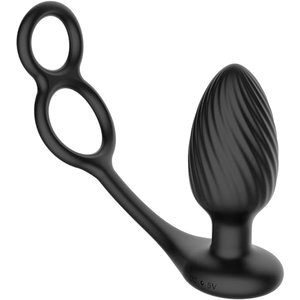 Nexus - Tornado Rotierende Analplug mit Cock & Ball Ringen