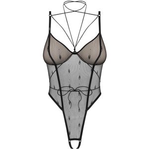 Obsessive - Freedom Anniverse Special Schrittloser Body - Schwarz