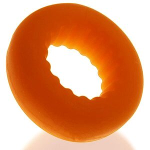 Oxballs - Axis Rib Griphold Cockring Orange Ice