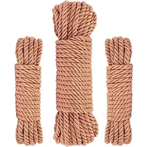 Rosy Gold – Rope Set – Luxuriöse Bondage-Seile