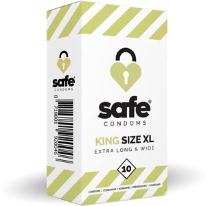 SAFE – Kondome – King Size XL – 10 Stück
