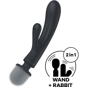 Satisfyer »Triple Lover« Rabbit & Wand-Vibrator