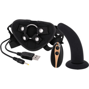 5 Inch Vibration Dildo Strap-On, 12,5 cm