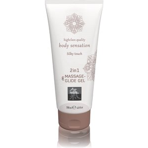 Shiatsu »Silk Touch« 2 in 1 Massage- und Gleitgel 200ml