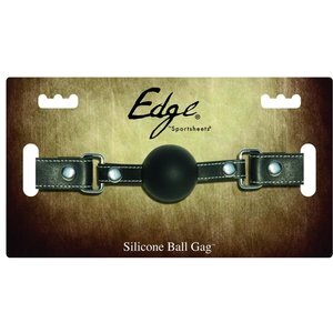 SportsSportsheets – EDGE Silicone Ball Gag – Bequemer Haltheets - Edge Silikon Ballknebel