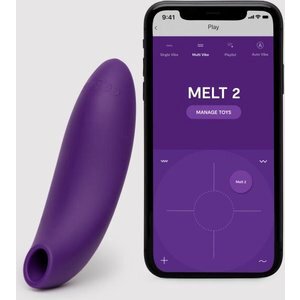 We-Vibe - Melt 2 App-gesteuerter Klitorisstimulator - Lila