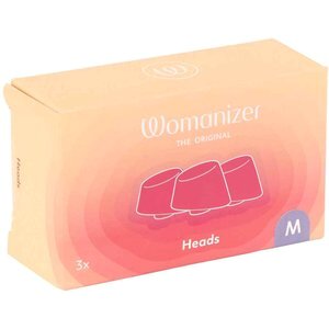 Ersatzkappen in lila "Womanizer DUO 2", 3er
