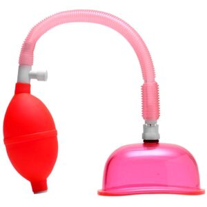 SIZE MATTERS - Vaginalpumpen-Set - Rosa Sauggerät